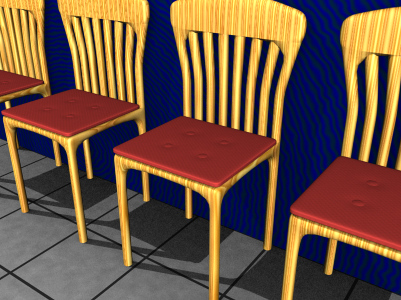 Line of Chairs