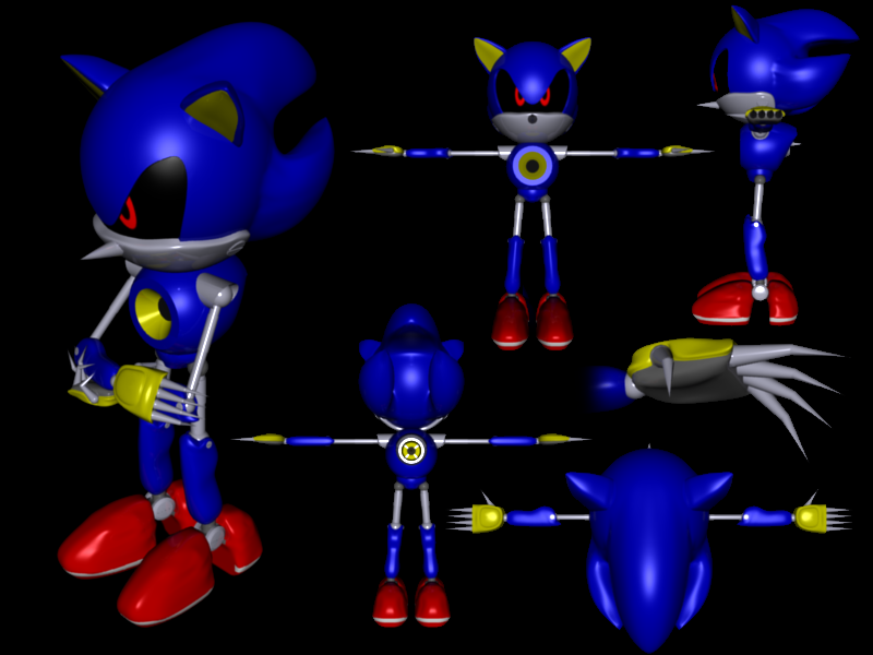 Metal Sonic Model
