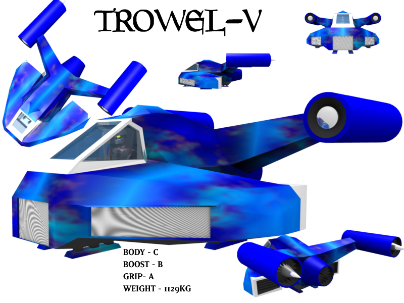 F-Zero Racer: Trowel-V