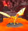 Dragon in the Lava Pool