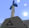 Minecraft Statue - Master Sword