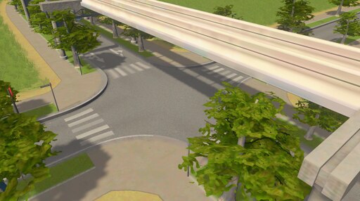 Steam: Monorail One Way with Plants