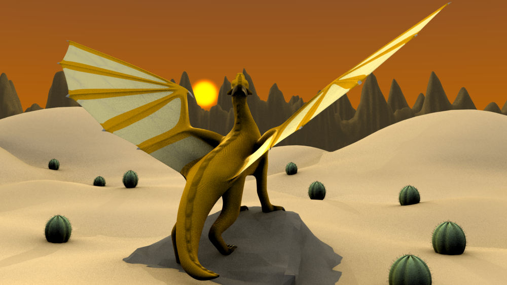 Sunset Dragon